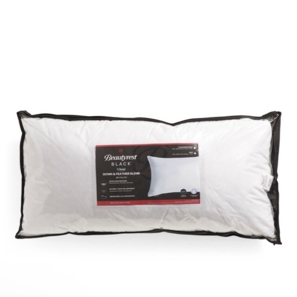 🎉LAST CHANCE🎉Beautyrest Black Luxury Goose Down And Feather Pillow - Picture 1 of 10